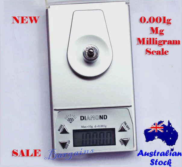 0.001g Diamond Milligram Digital Precision Pocket Scale 10 Gram - Image 11