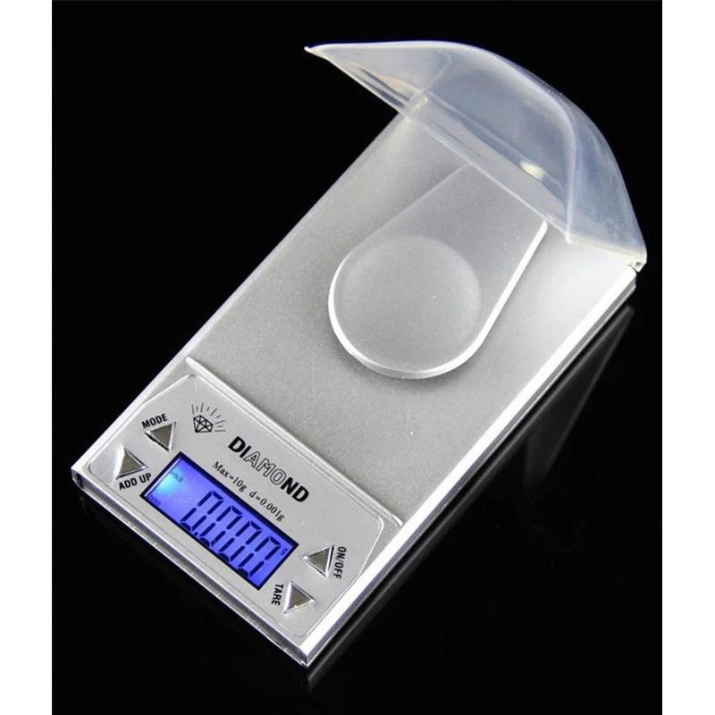 0.001g Diamond Milligram Digital Precision Pocket Scale 10 Gram - Image 12