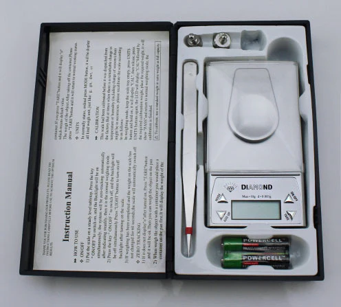 0.001g Diamond Milligram Digital Precision Pocket Scale 10 Gram - Image 19