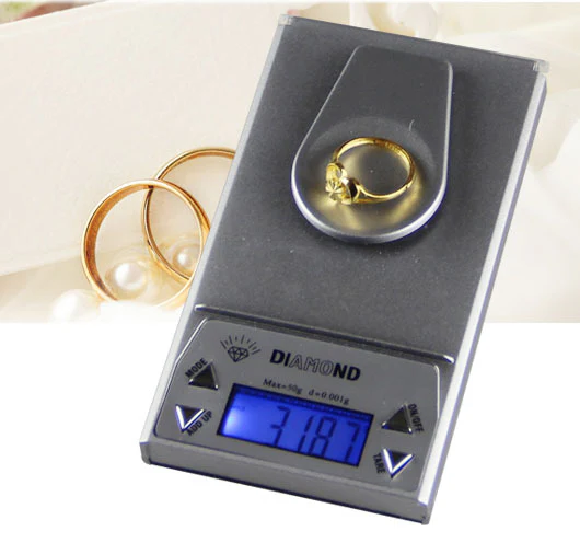 0.001g Diamond Milligram Digital Precision Pocket Scale 20 Gram - Image 3