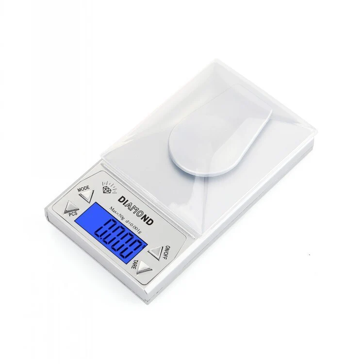 0.001g Diamond Milligram Digital Precision Pocket Scale 50 Gram - Image 10