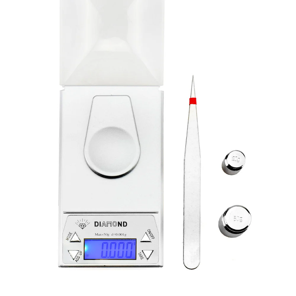 0.001g Diamond Milligram Digital Precision Pocket Scale 50 Gram - Image 15