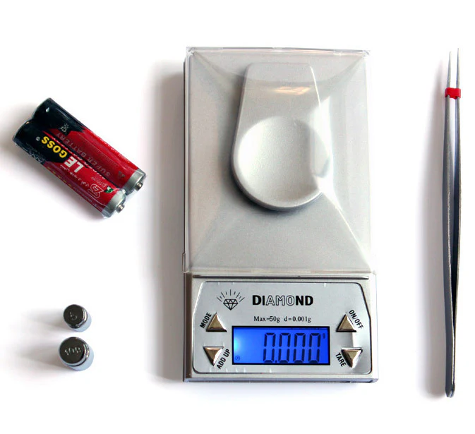 0.001g Diamond Milligram Digital Precision Pocket Scale 50 Gram - Image 5
