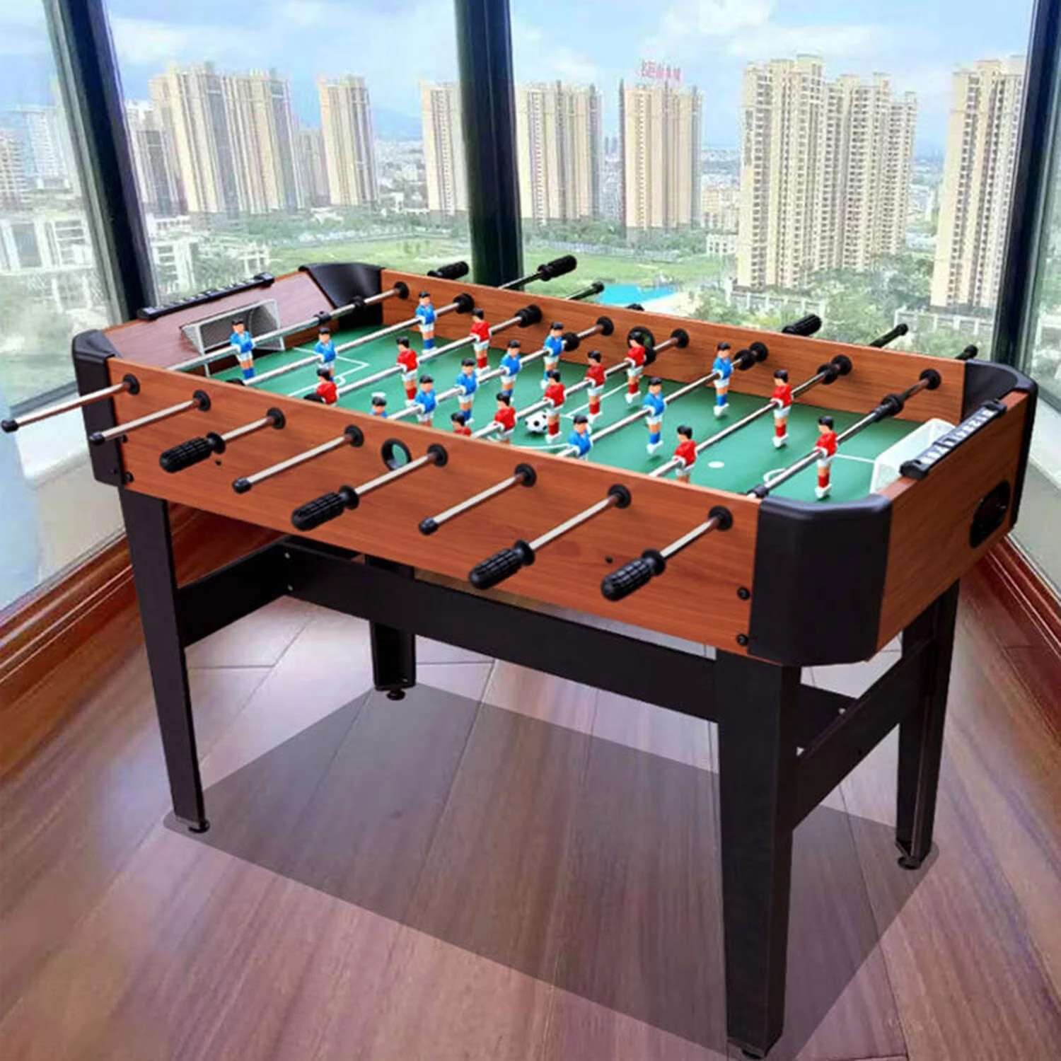 1.2m Foosball Soccer Table Home Football Game - Image 15