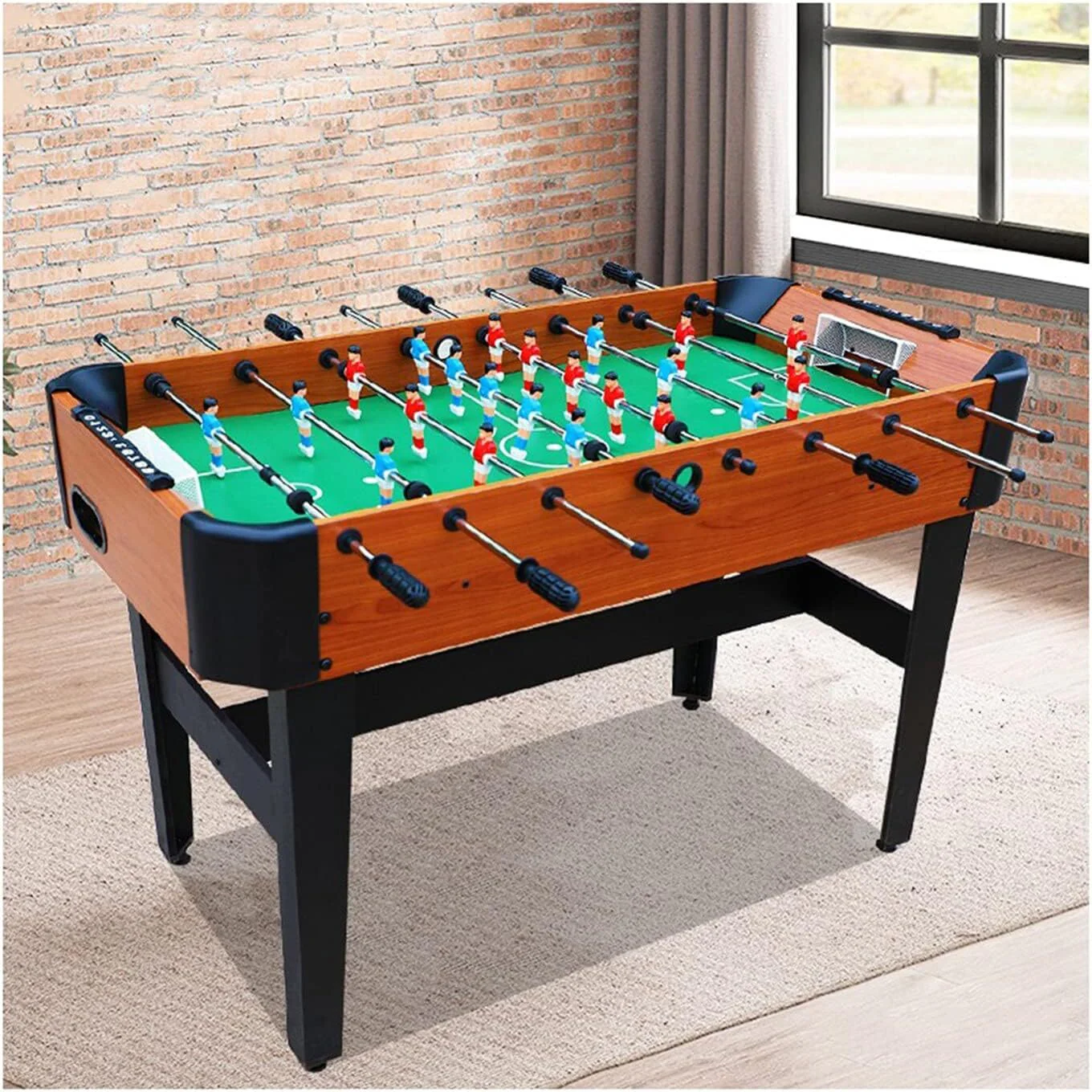 1.2m Foosball Soccer Table Home Football Game - Image 2