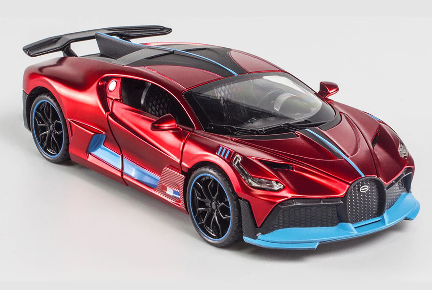 1:32 Metal Bugatti Sports Car Model Toy - Image 6