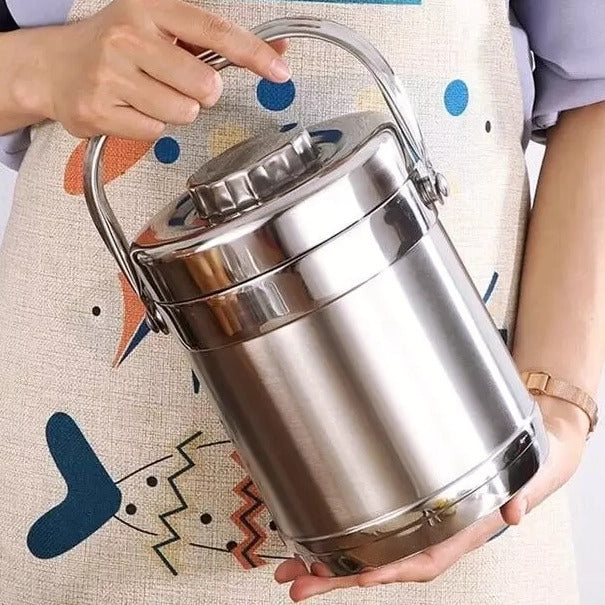 1.4L Stainless Steel Insulated Portable Thermos Food Jar Lunchbox Containers - Image 10