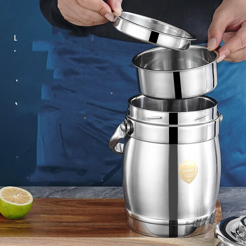 1.6L Stainless Steel Vacuum Insulated Portable Thermos Food Jar Lunchbox Containers - Image 10