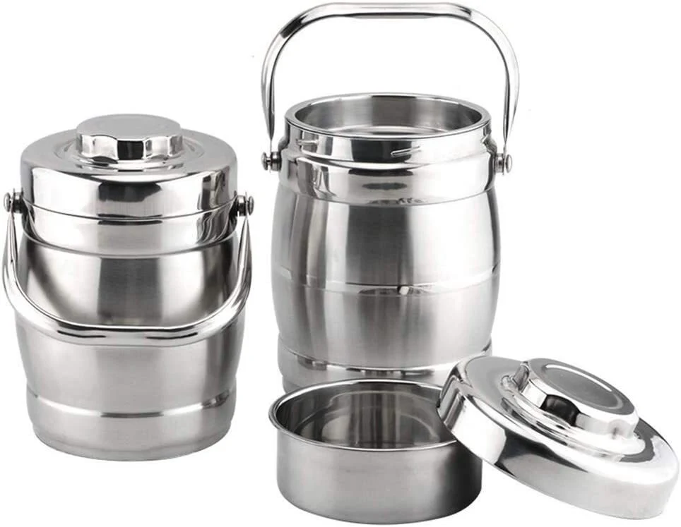 1.6L Stainless Steel Vacuum Insulated Portable Thermos Food Jar Lunchbox Containers - Image 11