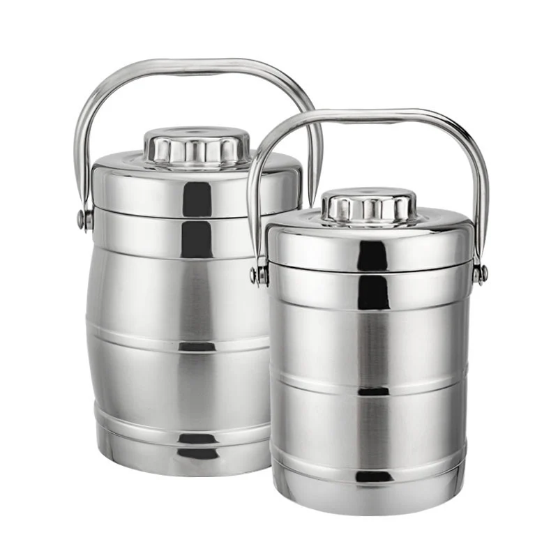 1.6L Stainless Steel Vacuum Insulated Portable Thermos Food Jar Lunchbox Containers - Image 14