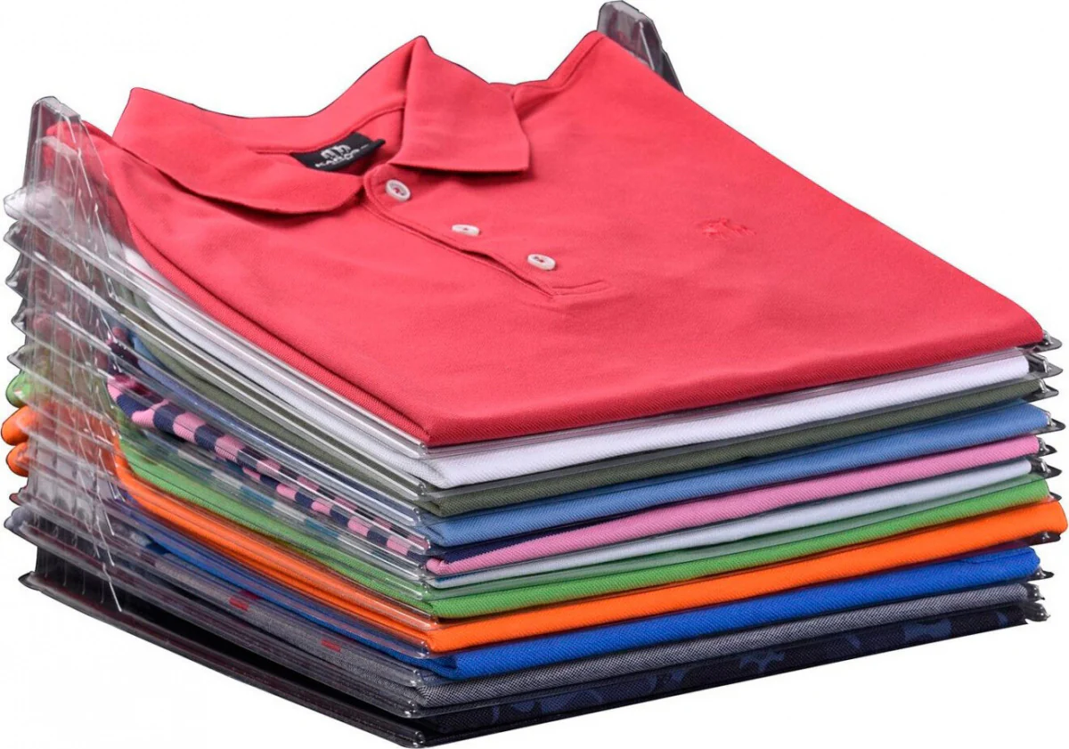 10-Pack T-Shirt Clothing Closet Clothes Storage Organizing System - Image 7