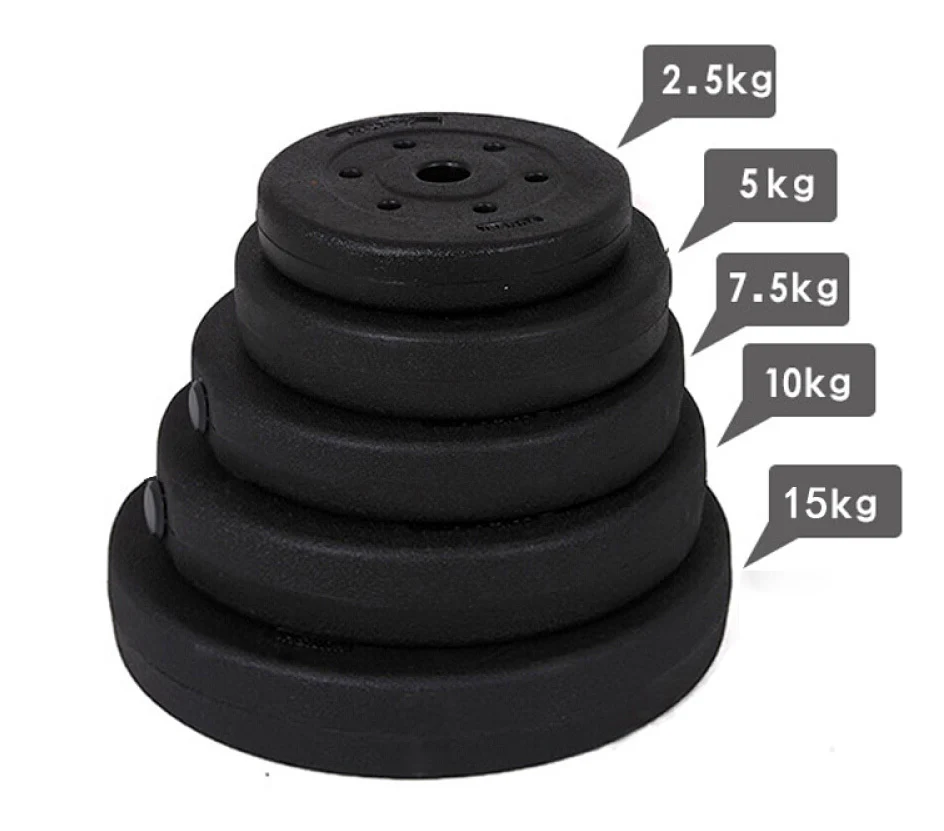 10 x 2.5kg Barbell Weight Plates Set 25kg Weights - Image 4