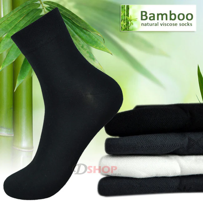 10 x Bamboo Fiber Socks Natural Antibacterial - Image 3