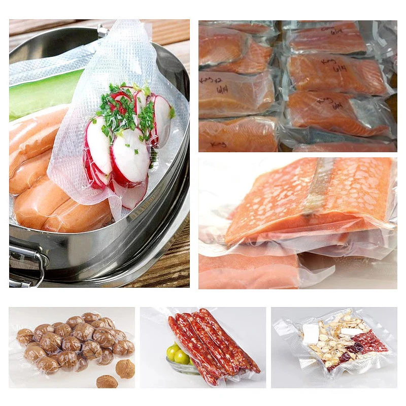 100 X Vacuum Sealer Bags Heat Seal Food Storage Saver (15 x 20cm) - Image 17