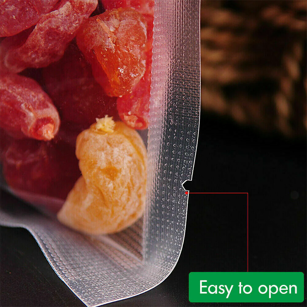 100 X Vacuum Sealer Bags Heat Seal Food Storage Saver (15 x 20cm) - Image 7