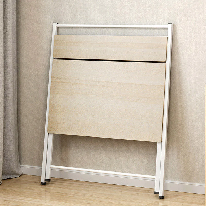 100cm Express Folding Desk with Shelf (White) - Image 5