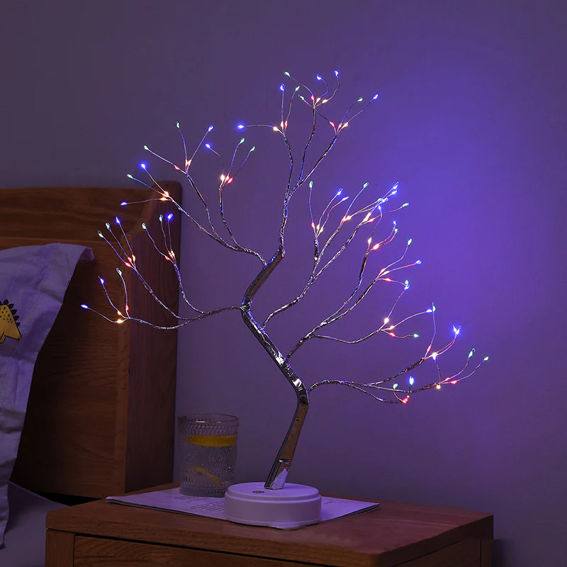 108 LED Firefly Colourful Fairy Light Spirit Tree - Image 10