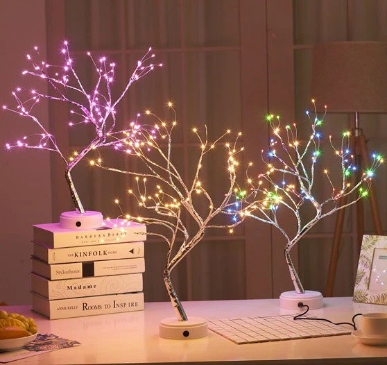 108 LED Firefly Colourful Fairy Light Spirit Tree - Image 13
