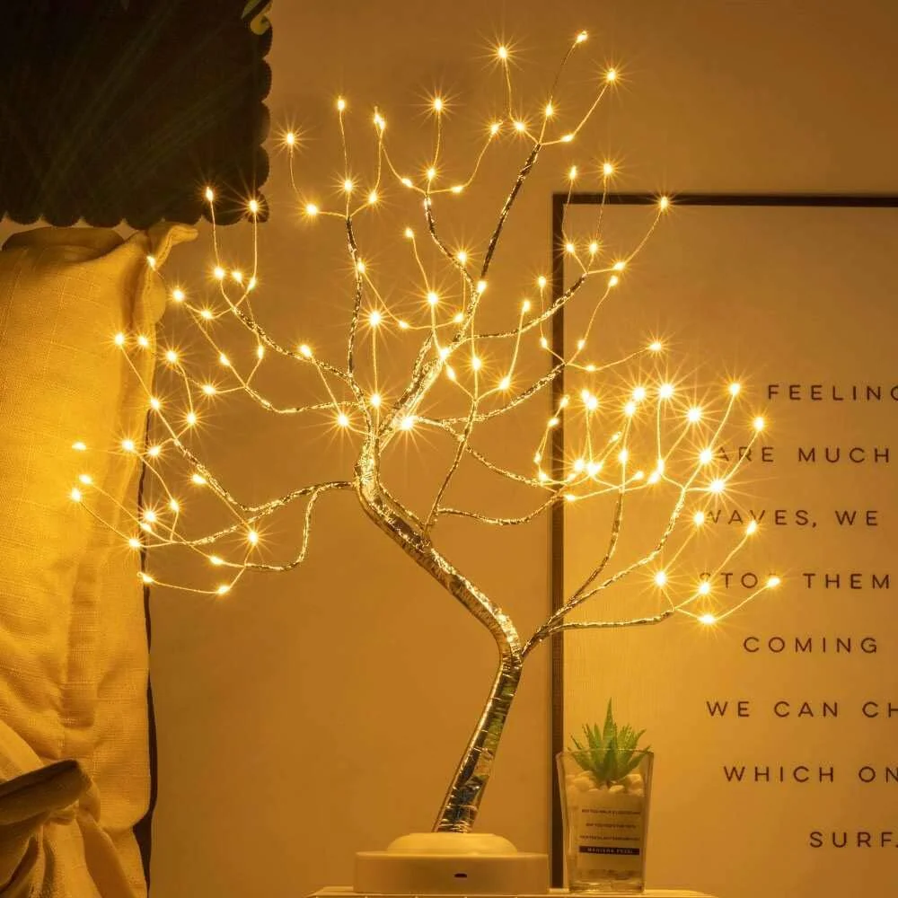 108 LED Firefly Fairy Light Spirit Tree - Image 4