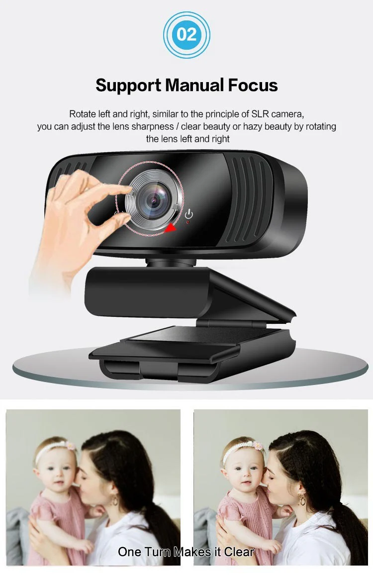 1080p Full HD Webcam for High-Resolution Video - Image 4