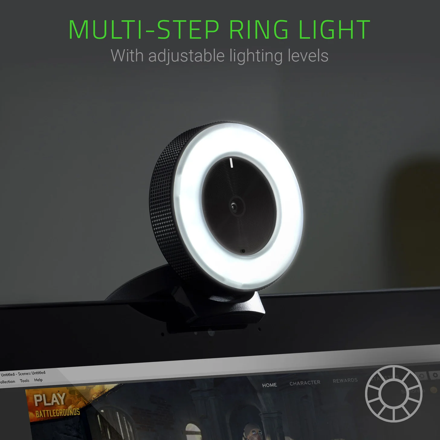 1080p Webcam with Adjustable Ring Light - Image 5