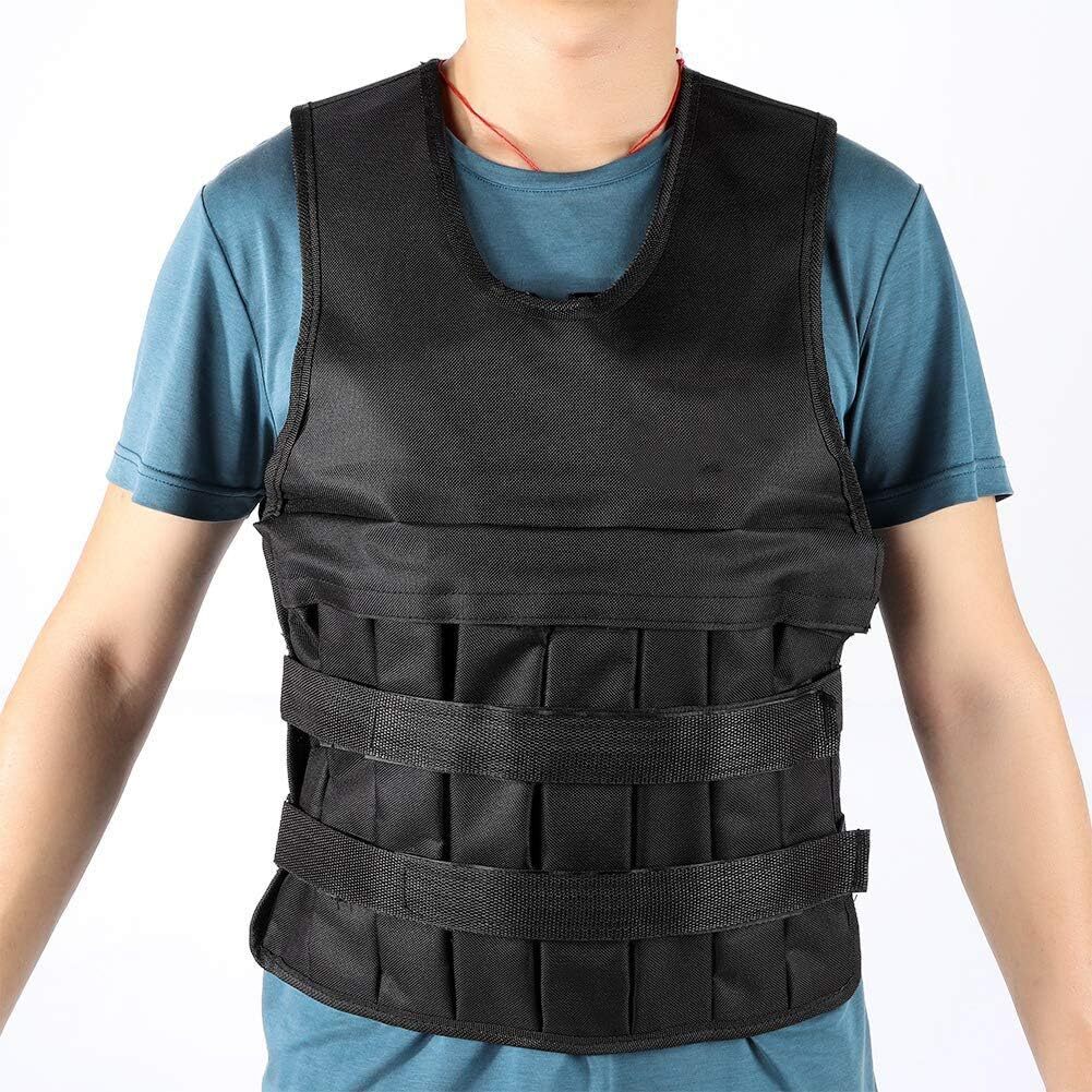 10kg Adjustable Weighted Vest for Strength Training Cardio Fitness - Image 13
