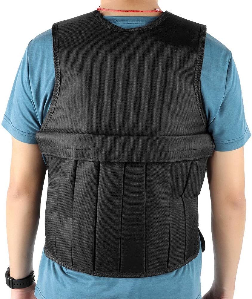10kg Adjustable Weighted Vest for Strength Training Cardio Fitness - Image 7