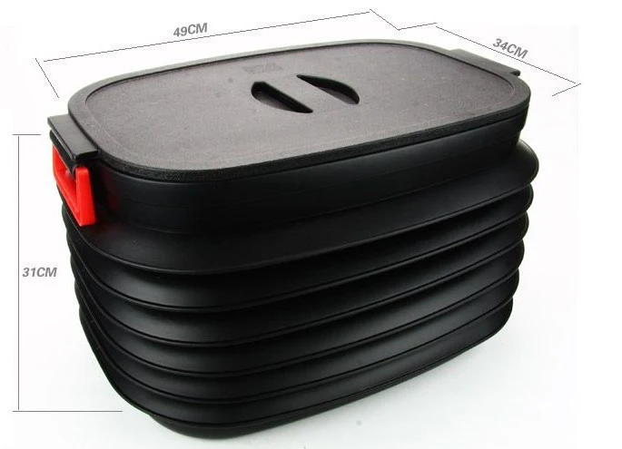 10L Collapsible Boot Organiser Water Storage Folding Bucket - Image 7
