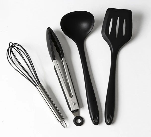 10PC Silicone Kitchen Cooking Baking Utensil Set - Image 17