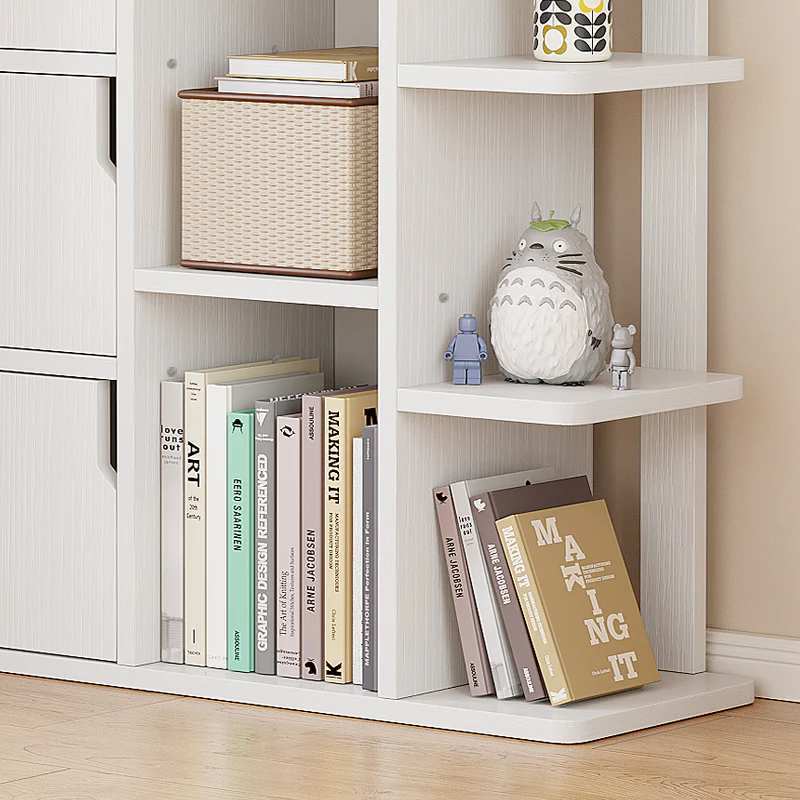 11-Shelf Marvel Organizer Bookcase Storage Display Shelf Cabinet (White) - Image 5