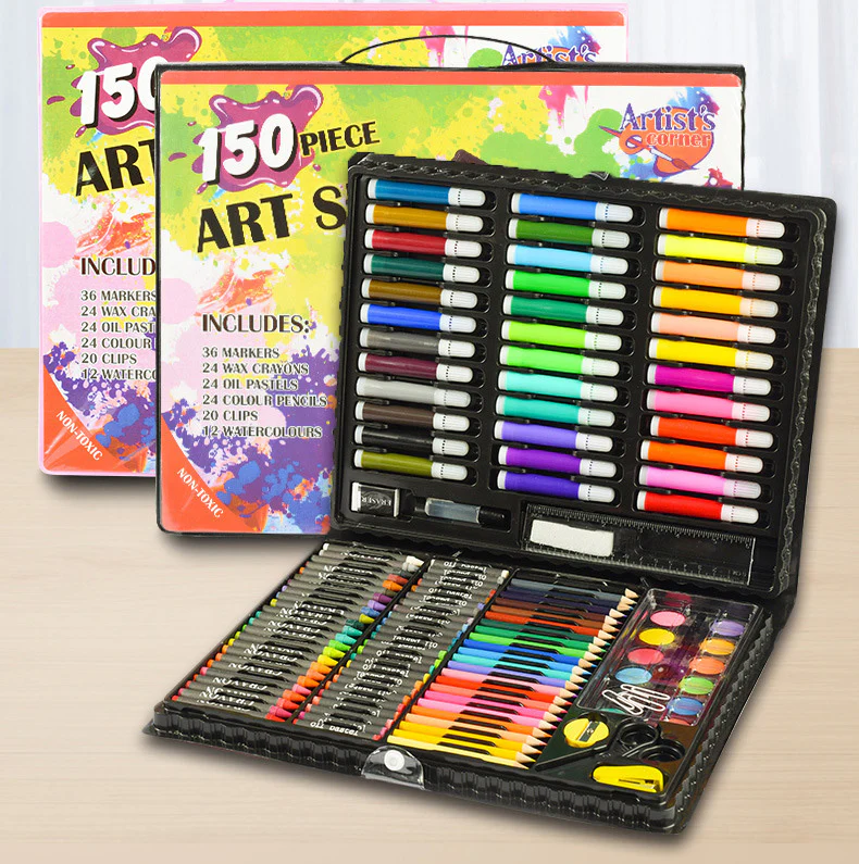 150 PC Drawing Colour Pens Complete Painting Set - Image 10