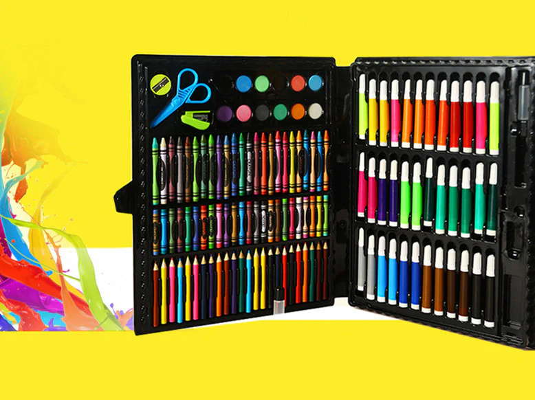 150 PC Drawing Colour Pens Complete Painting Set - Image 12