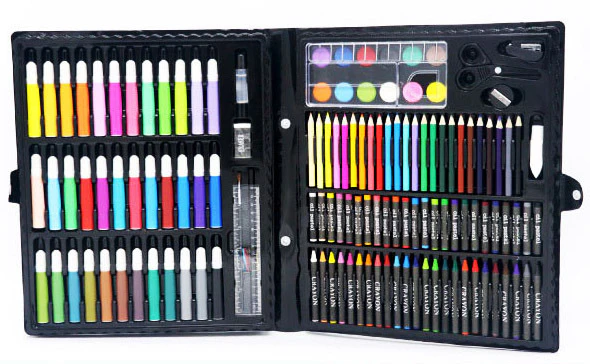 150 PC Drawing Colour Pens Complete Painting Set - Image 16