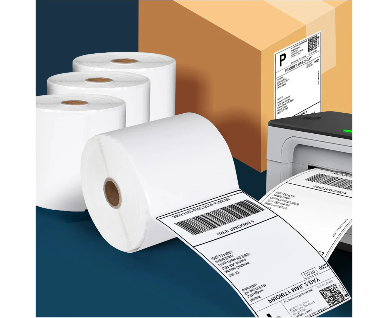 1500 X Thermal Self Adhesive Shipping Labels - Image 4