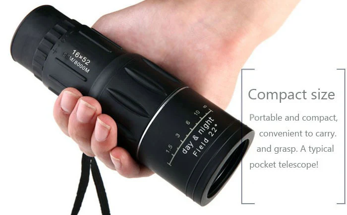16 x 52 HD Portable Monocular - Image 10