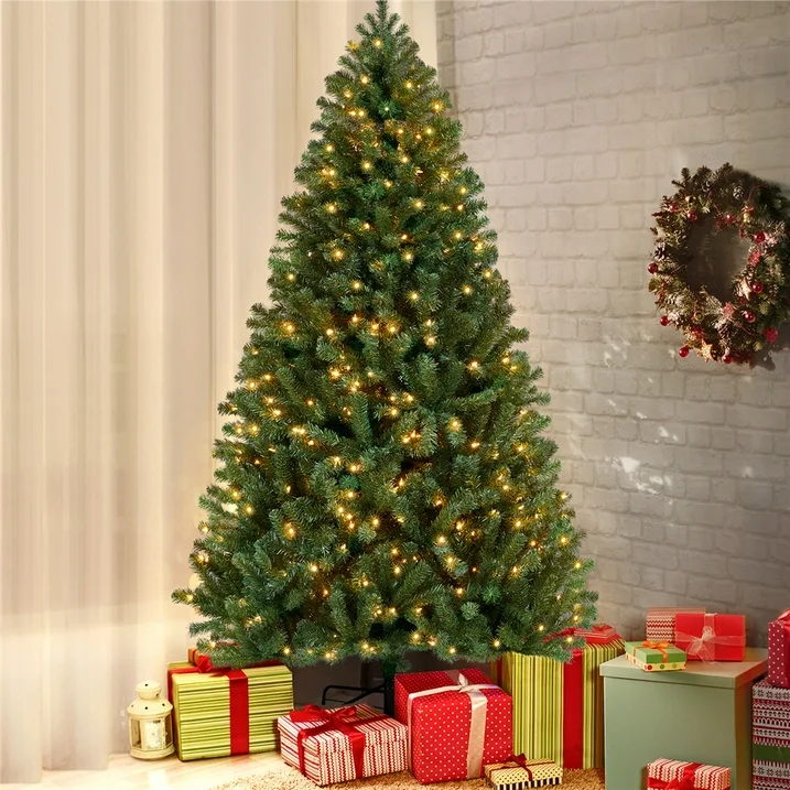 2.4m Traditional Green Christmas Tree 1200 Tips - Image 19