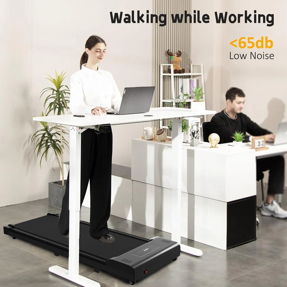 2-in-1 Fitness Electric Treadmill Exercise Machine Walking Running Pad - Image 6