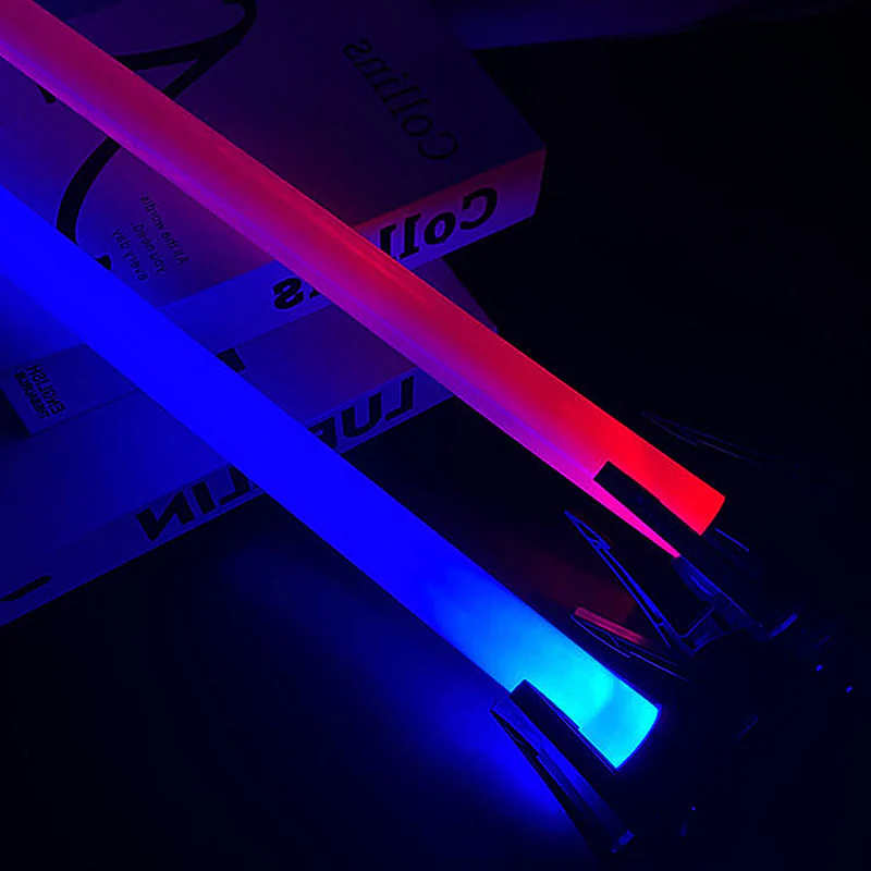 2 PCS Lightsaber Laser Sword Toys 2-in-1 Dueling Light Saber (Blue) - Image 8