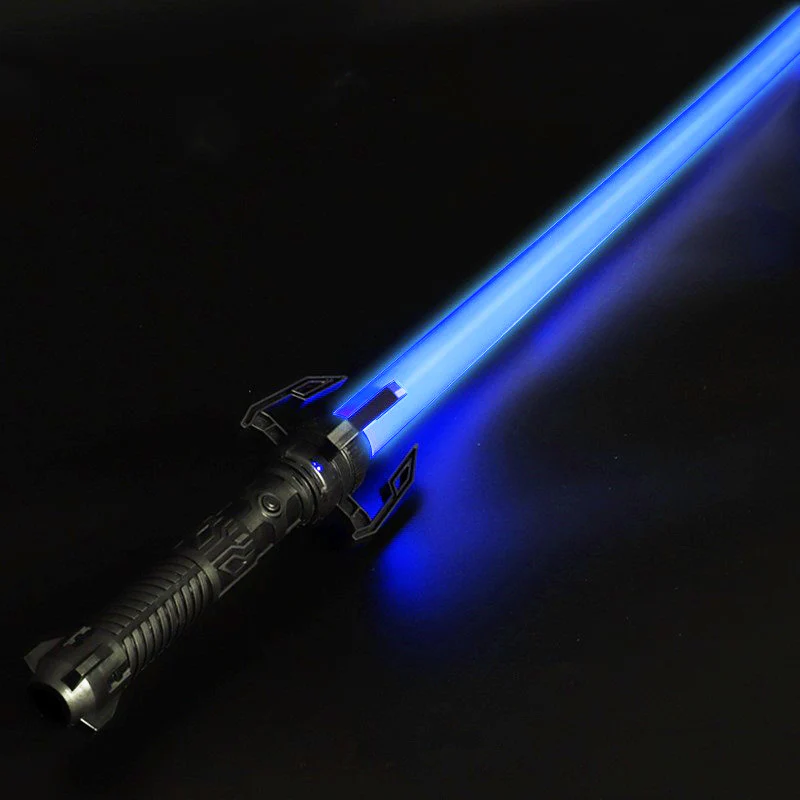 2 PCS Lightsaber Laser Sword Toys 2-in-1 Dueling Light Saber (Blue) - Image 9