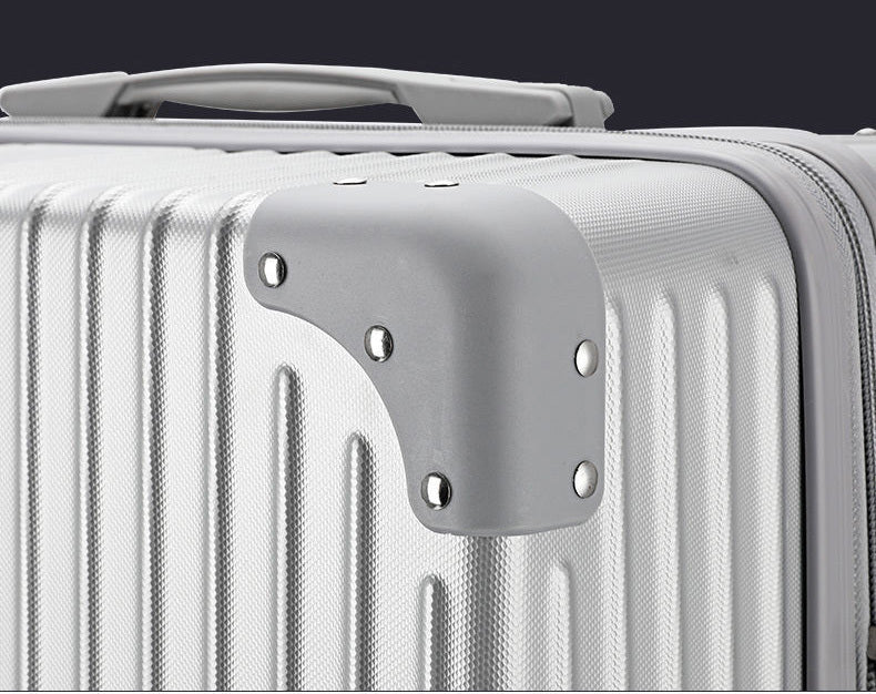 2-Piece Standard Cabin Carry-On Luggage Suitcase Set (Rose Gold) - Image 8