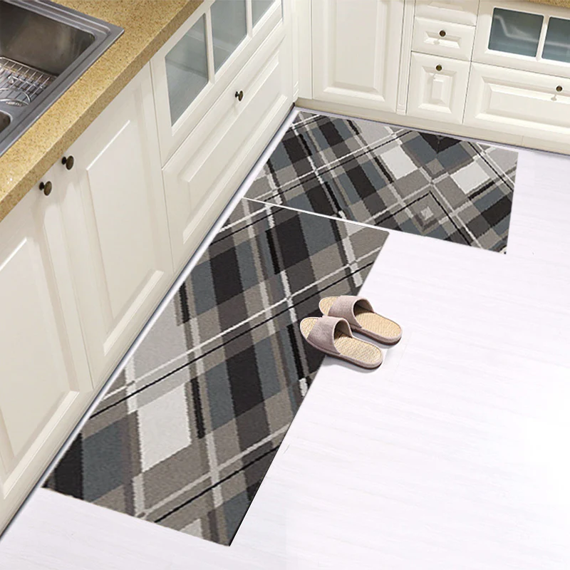2-Pieces Kitchen Area Rug Doormat Hallway Bathroom Mats - Image 5