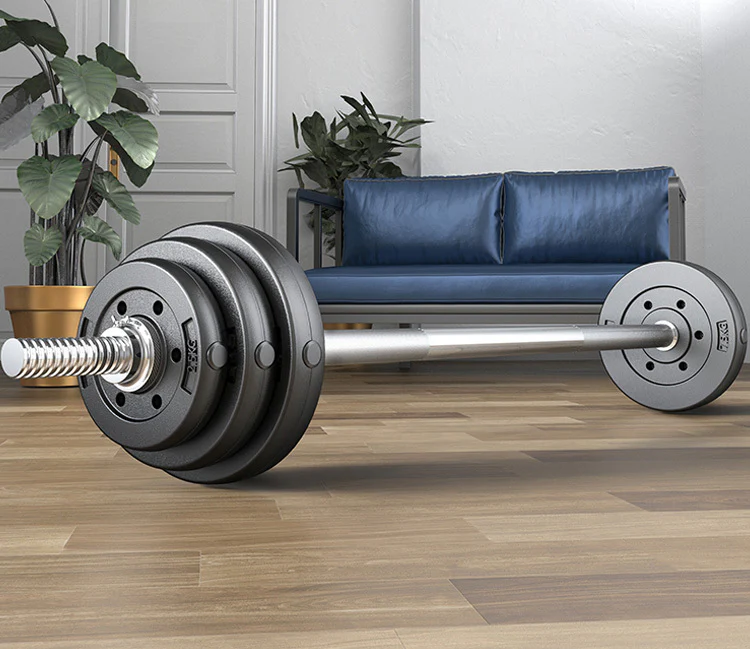 2 x 10kg Barbell Weight Plates Set 20kg Weights - Image 5