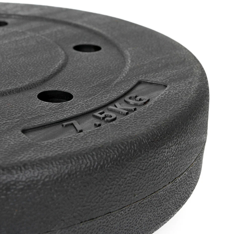 2 x 7.5kg Barbell Weight Plates Set 15kg Weights - Image 4