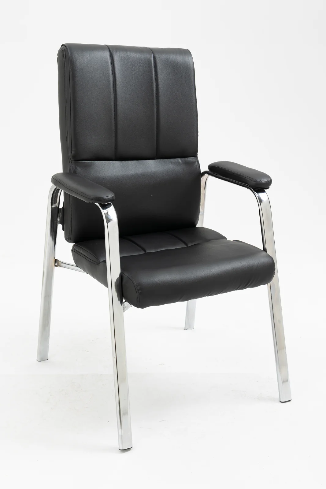 2 x Elite Executive Office Visitor Conference Chair (Black - Set of 2) - Image 3