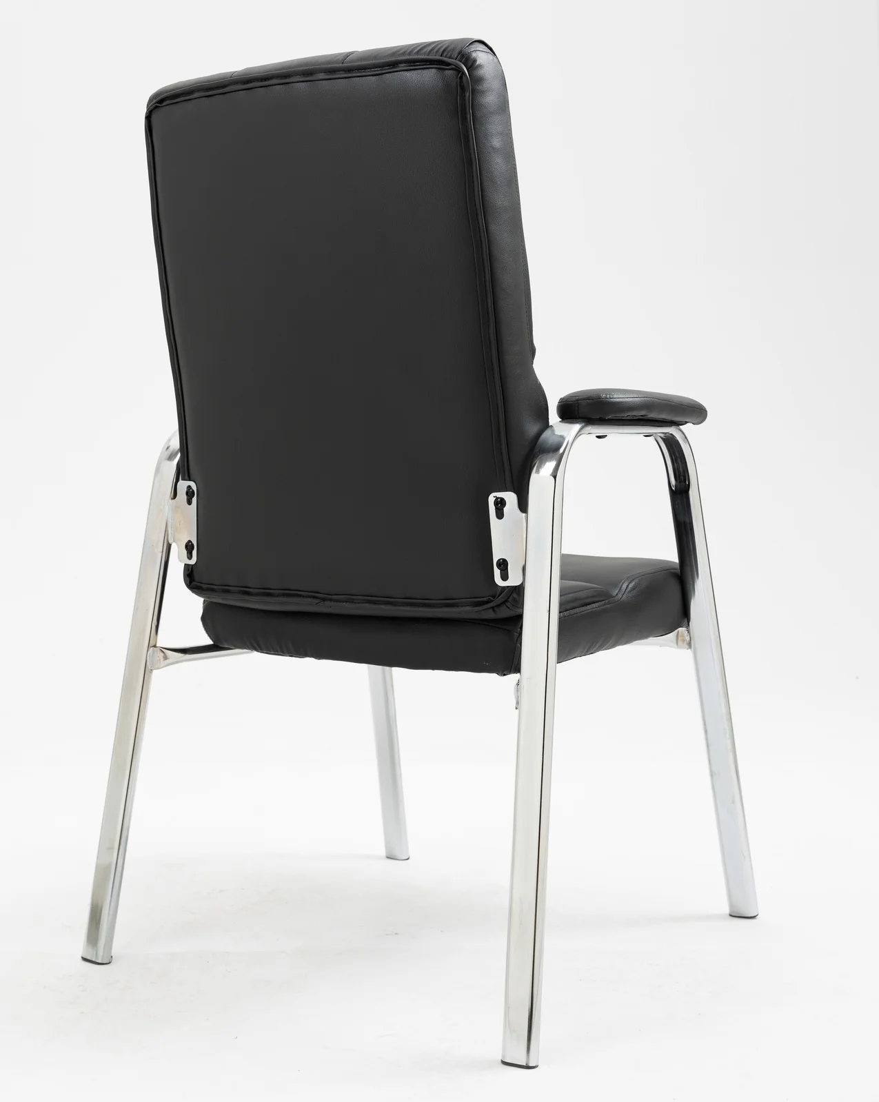 2 x Elite Executive Office Visitor Conference Chair (Black - Set of 2) - Image 4