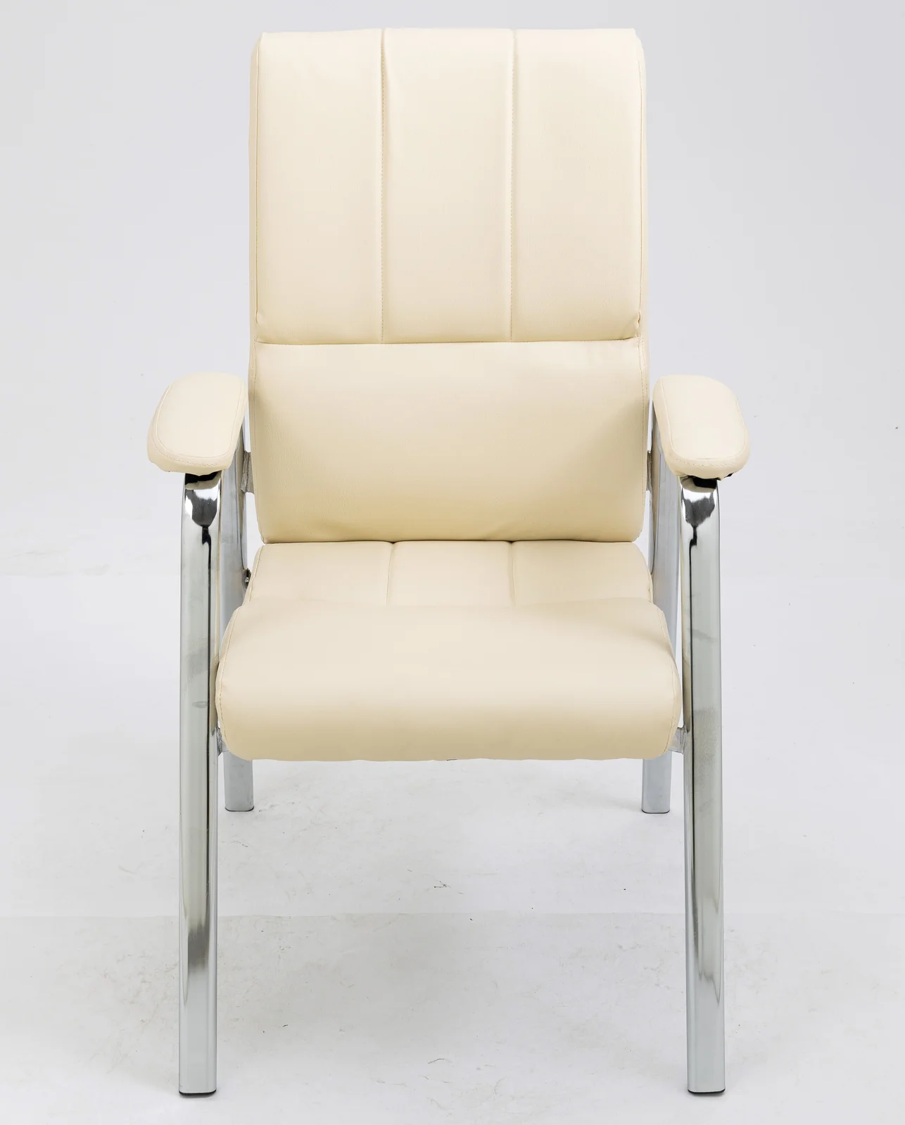 2 x Elite Executive Office Visitor Conference Chair (Ivory - Set of 2) - Image 5