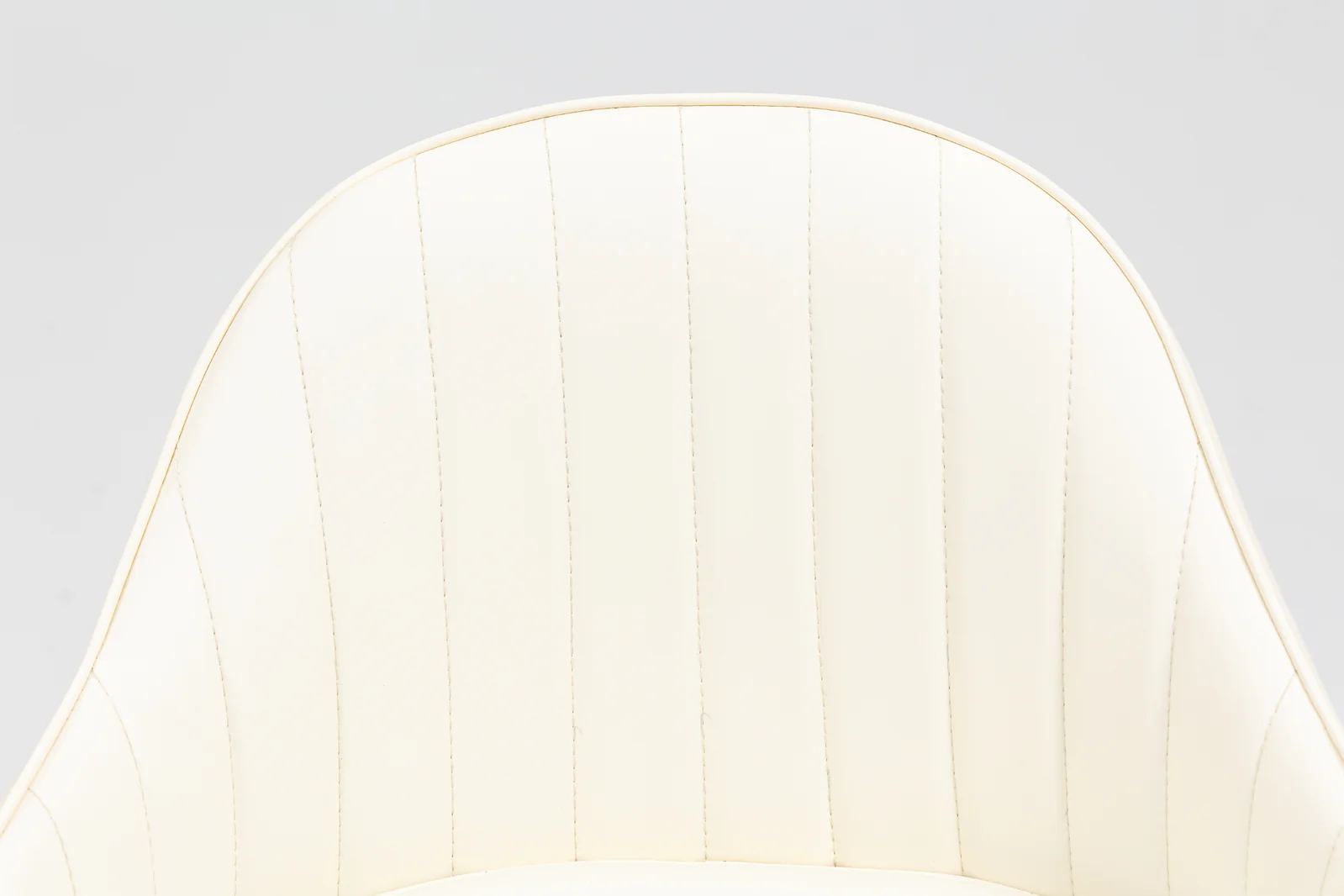 2 x Euphoria Designer Faux Leather Bar Stools (White - Set of 2) - Image 10