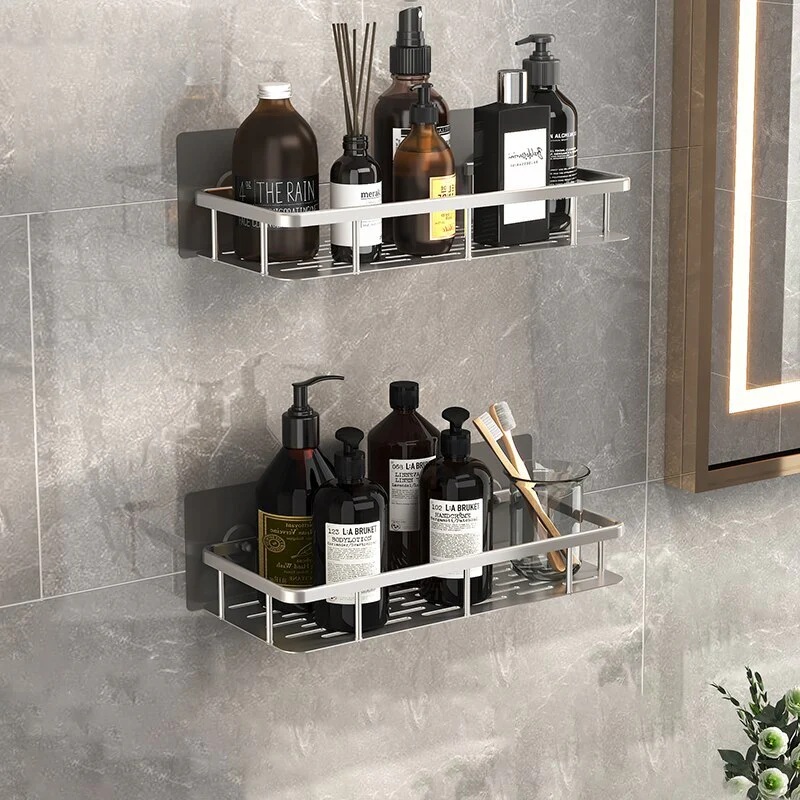 2 x Luxe Shower Storage Shelf Rack Bathroom Organizer (Set of 2) - Image 6