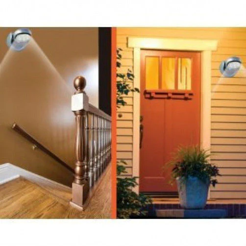 2 x Motion Activated 360 Rotating LED Wireless Motion Sensor Cordless Light - Image 11