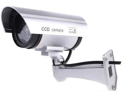 2 x Solar Powered IR Simulation Dummy Security Cameras - Image 4